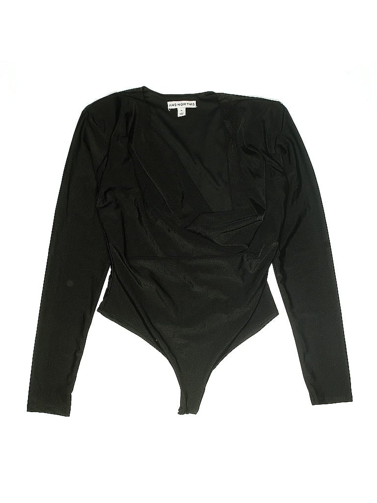 Pre-owned And Now This Bodysuit In Black