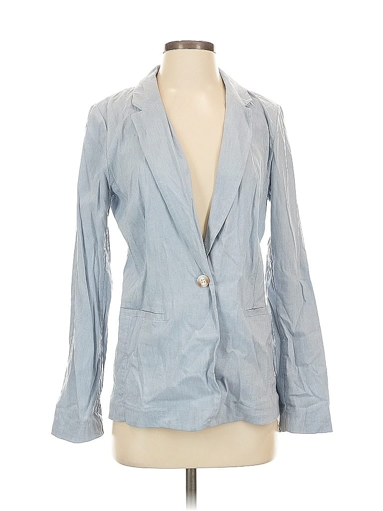 Pre-owned Lauren Conrad Blazer Jacket In Blue