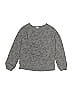 Splendid Print Gray Pullover Sweater Size 6 - photo 1