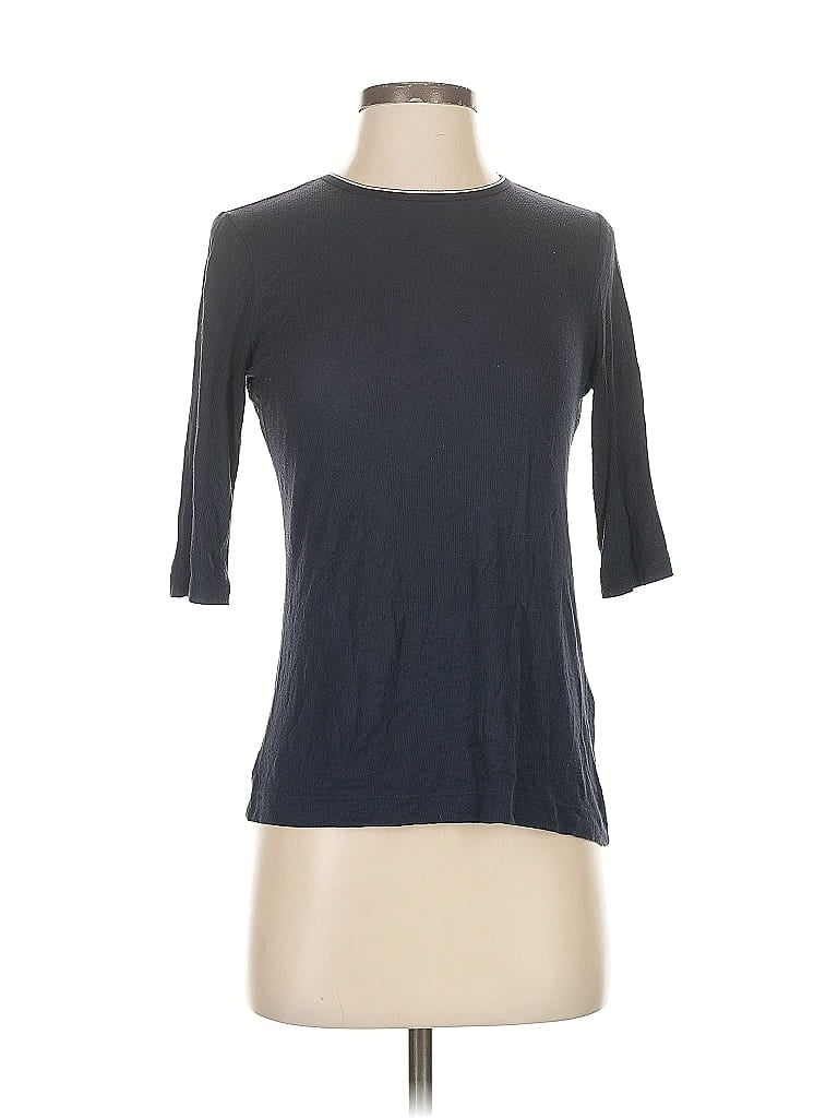 Pre-owned Banana Republic 3/4 Sleeve T-shirt In Gray