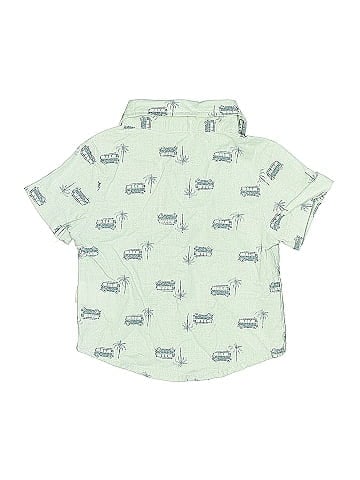 Rabbit Bear Short Sleeve Button-Down Shirt (view 2)