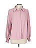 Shein 100% Polyester Pink Long Sleeve Blouse Size L - photo 1
