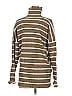 Splendid x Cella Jane Stripes Brown Turtleneck Sweater Size XS - photo 2