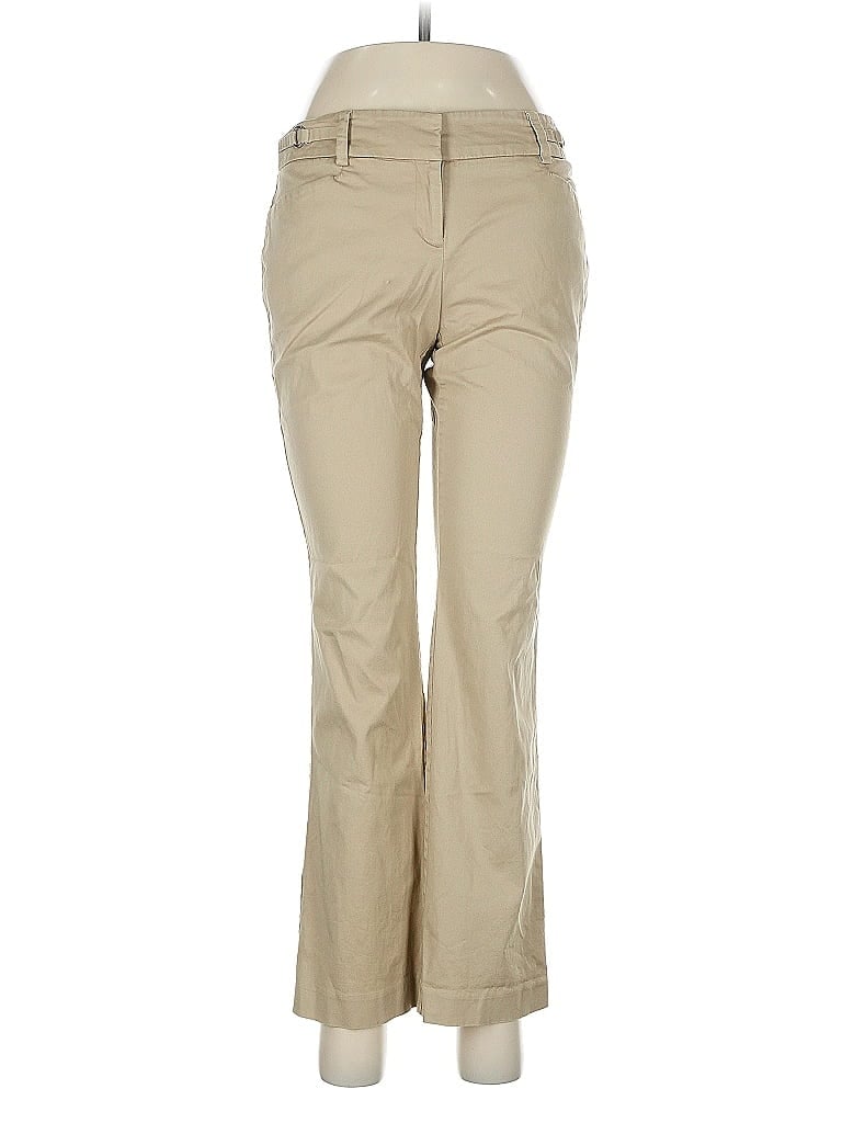 Pre-owned 7th Avenue Design Studio New York & Company Khaki Pant In Brown