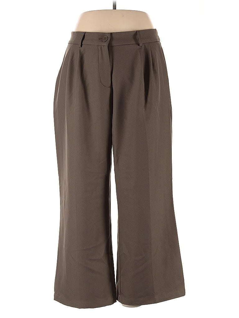 Pre-owned Assorted Brands Dress Pants In Brown