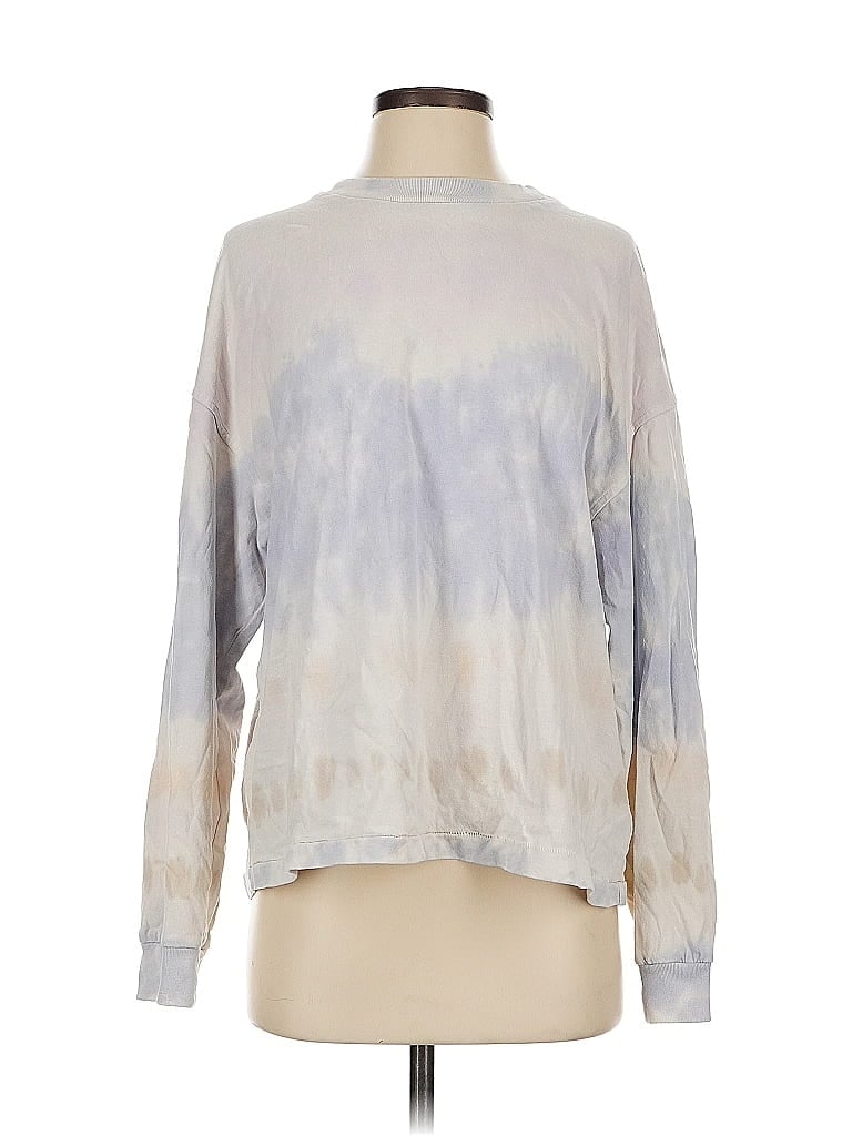 Pre-owned Citizen Of Humanity Long Sleeve T-shirt In Gray