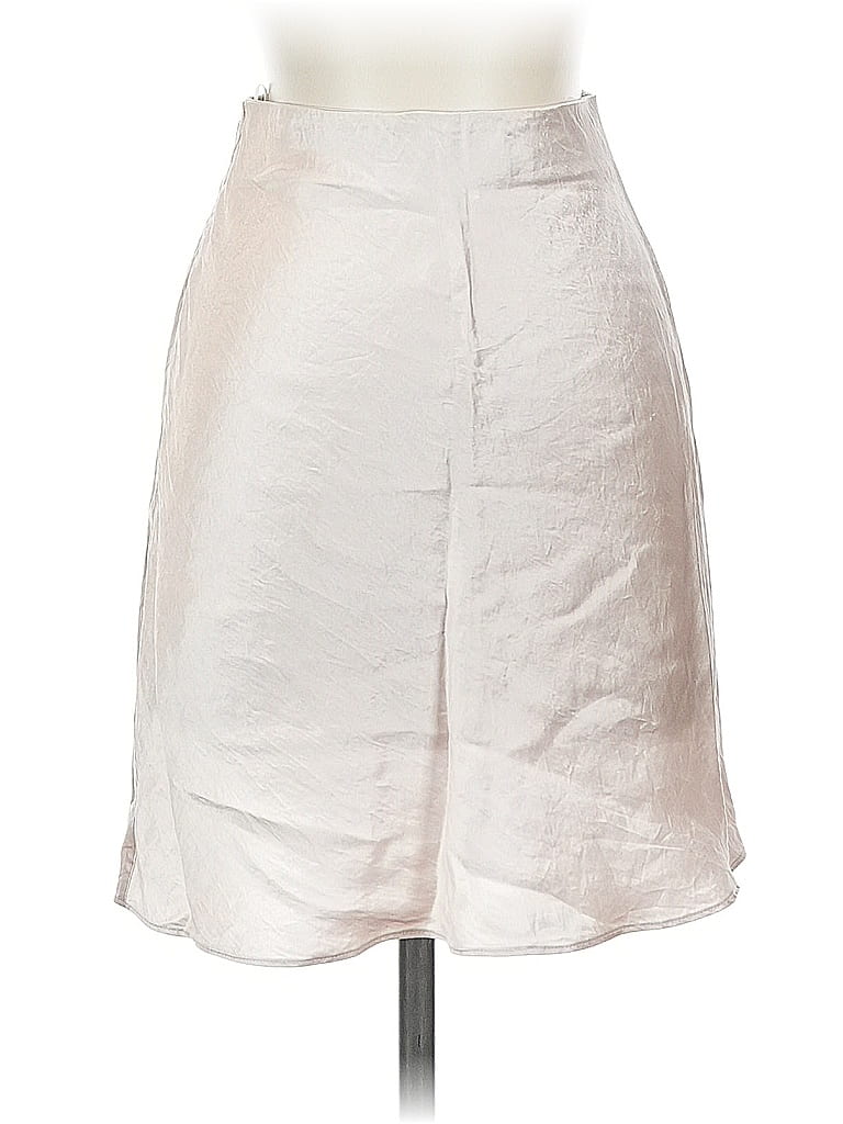 Pre-owned Babaton Formal Skirt In White