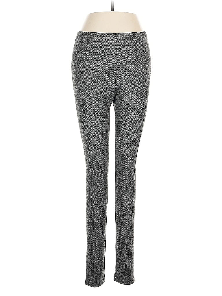 Pre-owned Zara Basic Dress Pants In Gray