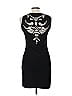 Assorted Brands 100% Viscose Solid Black Cocktail Dress Size M - photo 2