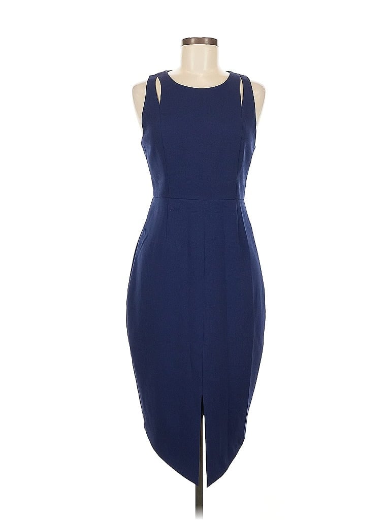 Pre-owned Express Cocktail Dress In Blue
