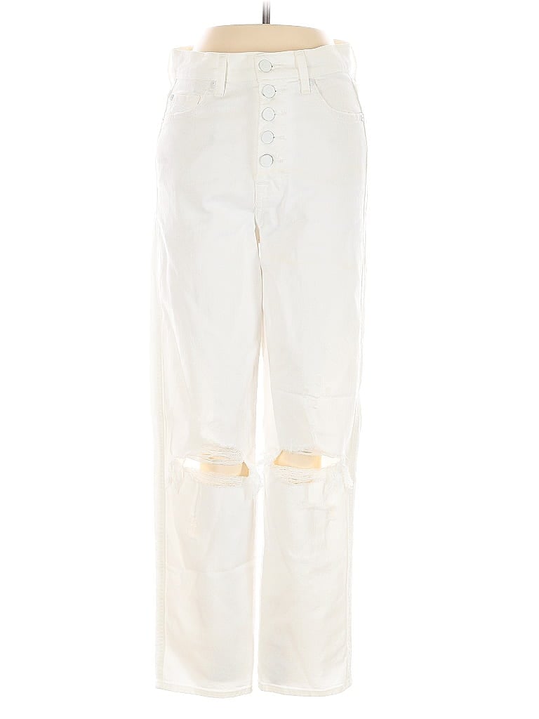 7 FOR ALL MANKIND Pre-owned Jeans In White