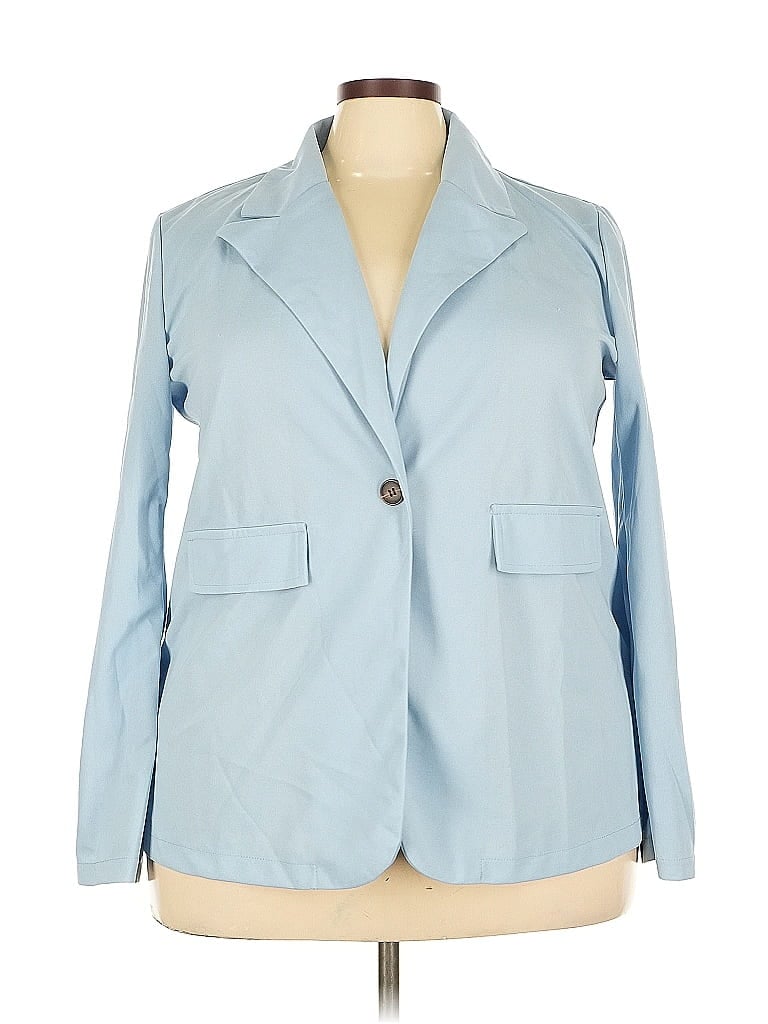 Pre-owned Unbranded Blazer Jacket In Blue