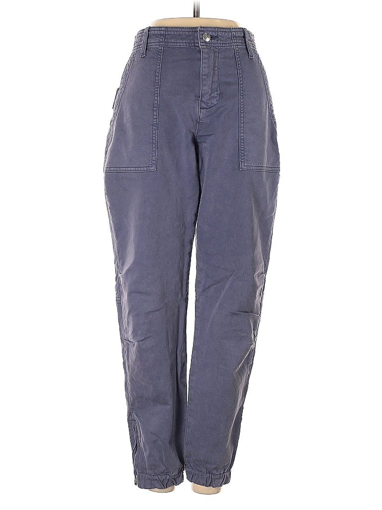 7 FOR ALL MANKIND Pre-owned Cargo Pants In Blue