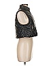Superdown 100% Polyurethane Black Vest Size M - photo 4