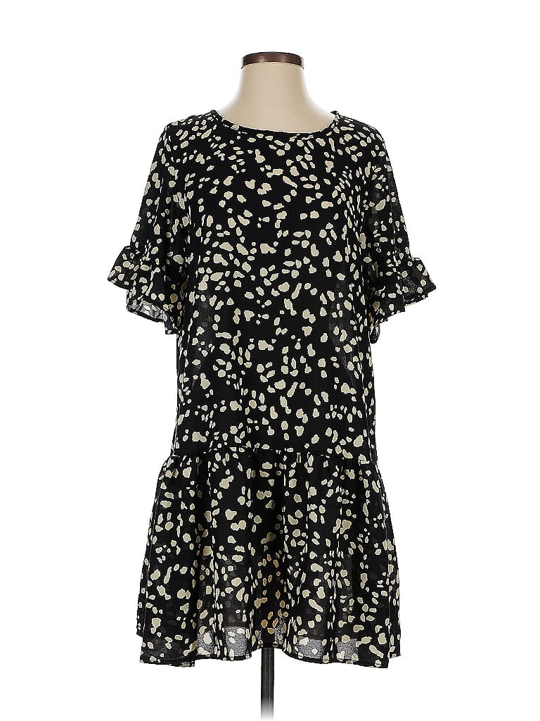 Pre-owned Jade By Jane Casual Dress In Black