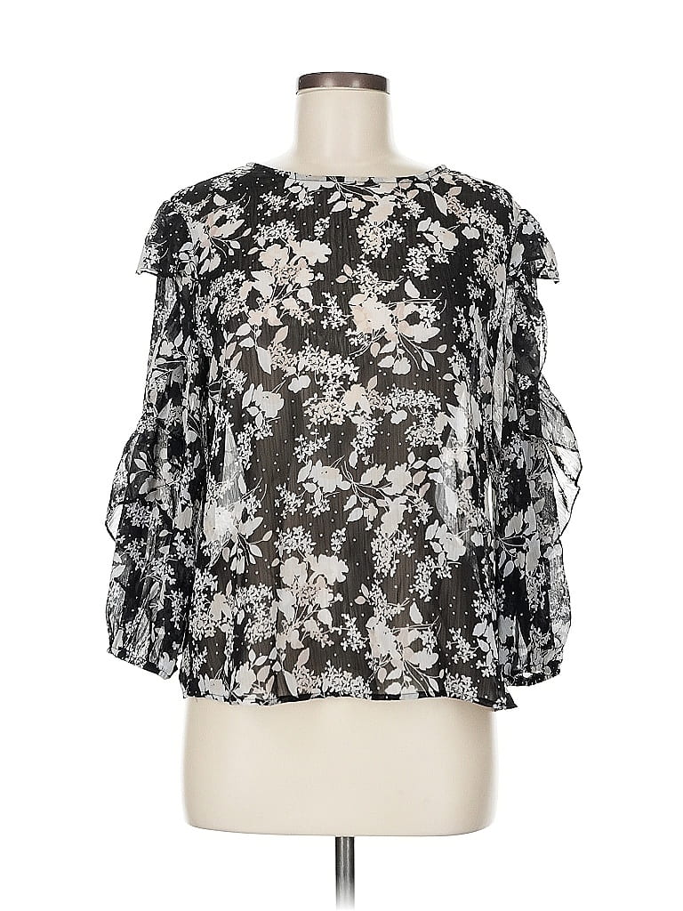 Pre-owned W5 3/4 Sleeve T-shirt In Silver