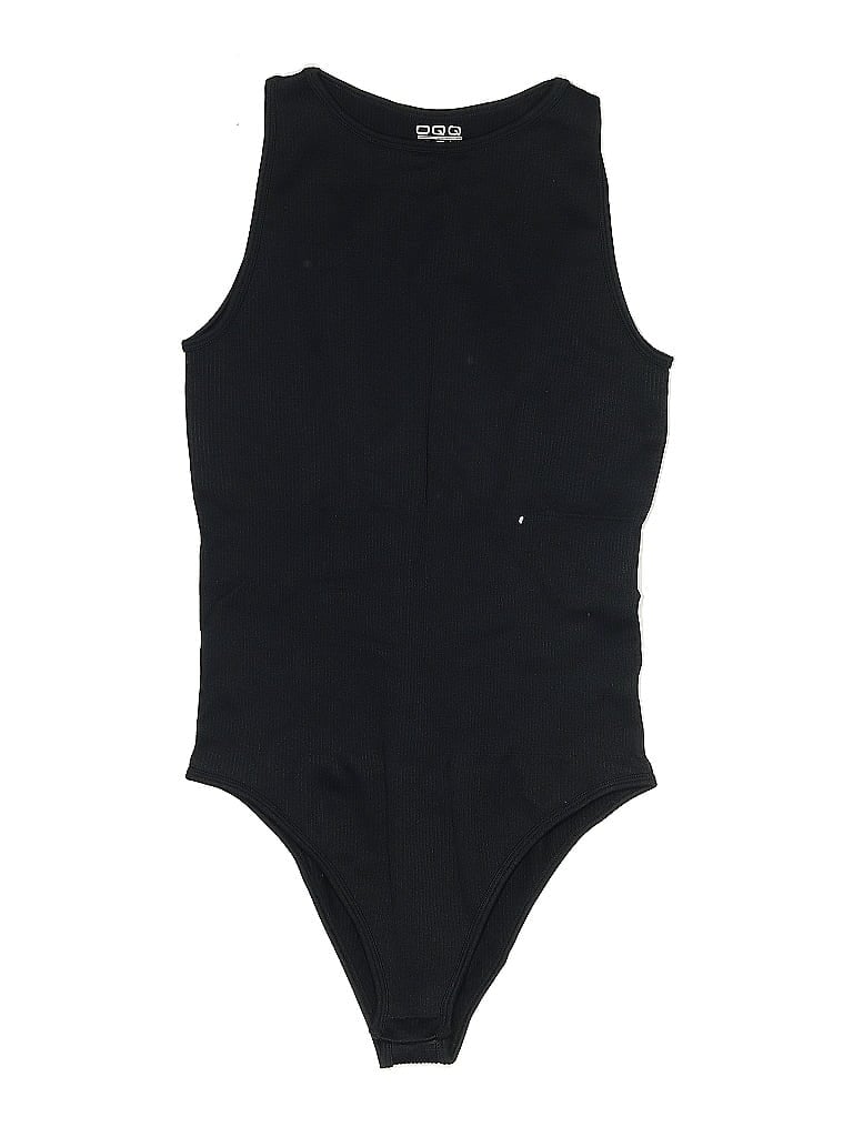 Pre-owned Oqq Bodysuit In Black