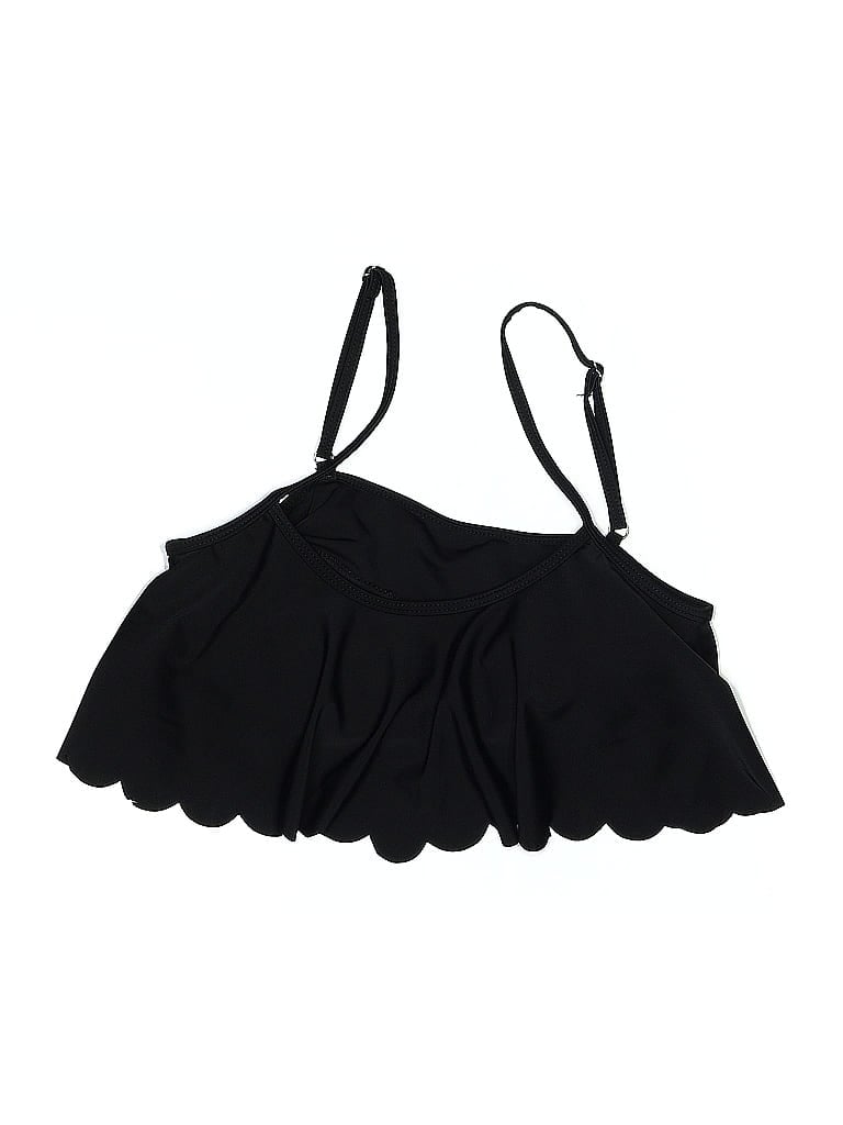 UNBRANDED Pre-owned Swimsuit Top Black Swimwear