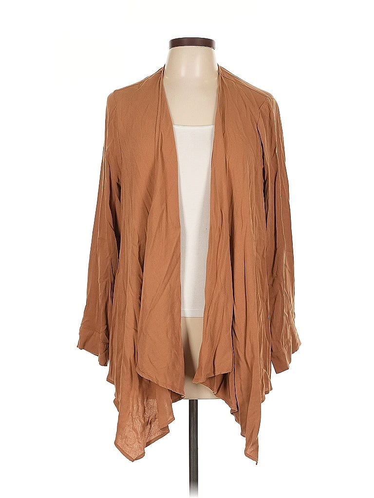 Pre-owned Torrid Kimono In Brown