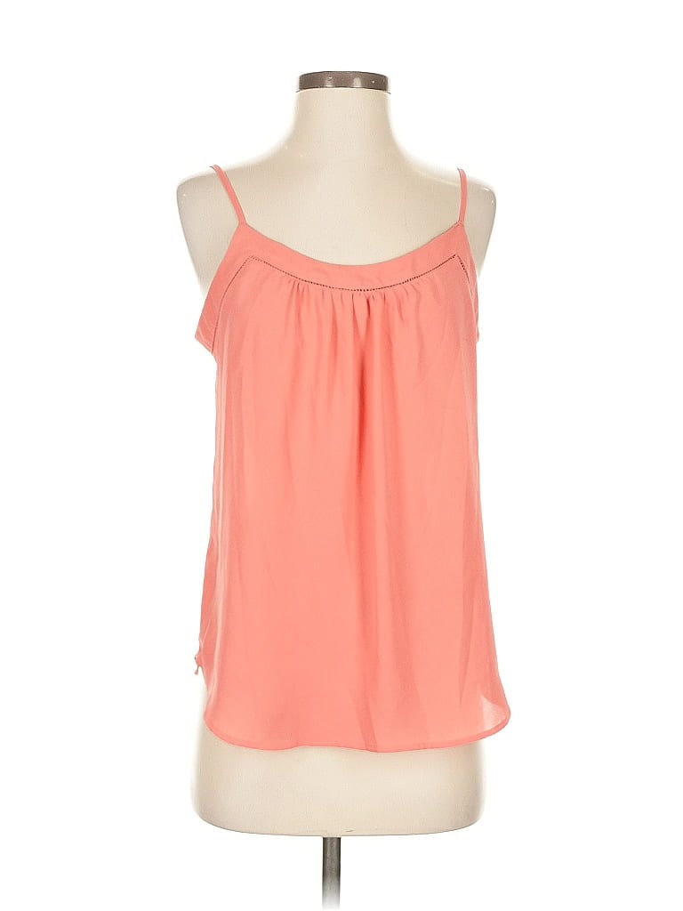 Pre-owned Ann Taylor Loft Outlet Sleeveless Blouse In Pink