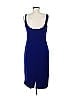 Worth New York 100% Polyester Solid Blue Cocktail Dress Size 6 - photo 2