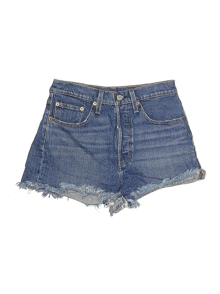 Pre-owned Levi's Denim Shorts In Blue