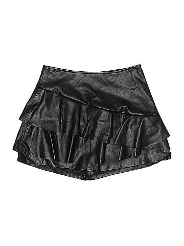 Do & Be Faux Leather Skirt (view 1)