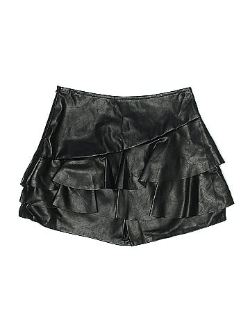 Do & Be Faux Leather Skirt (view 2)