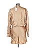 NONchalant Tan Gold Cocktail Dress Size L - photo 2