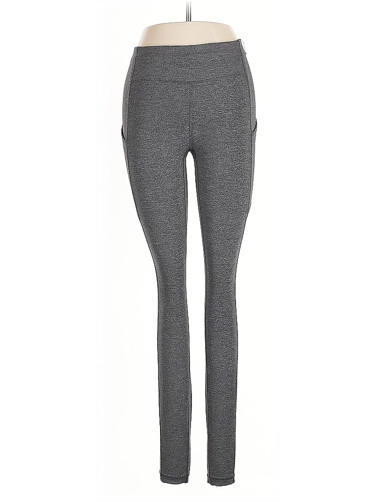 Pre-owned Lululemon Athletica Active Pants In Gray