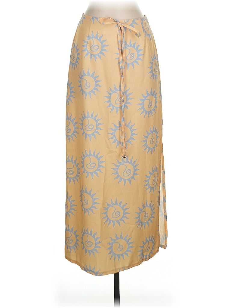 UNBRANDED Pre-owned Casual Skirt In Yellow