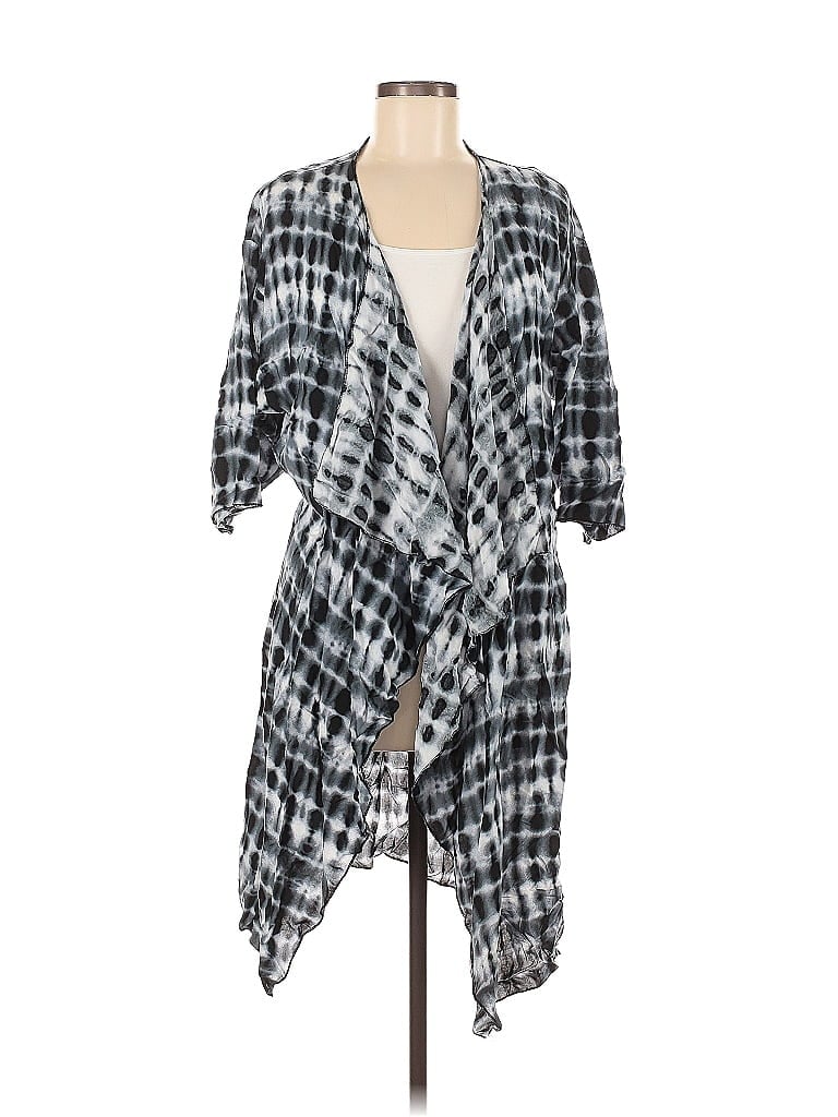 Pre-owned Lularoe Cardigan Sweater In Gray