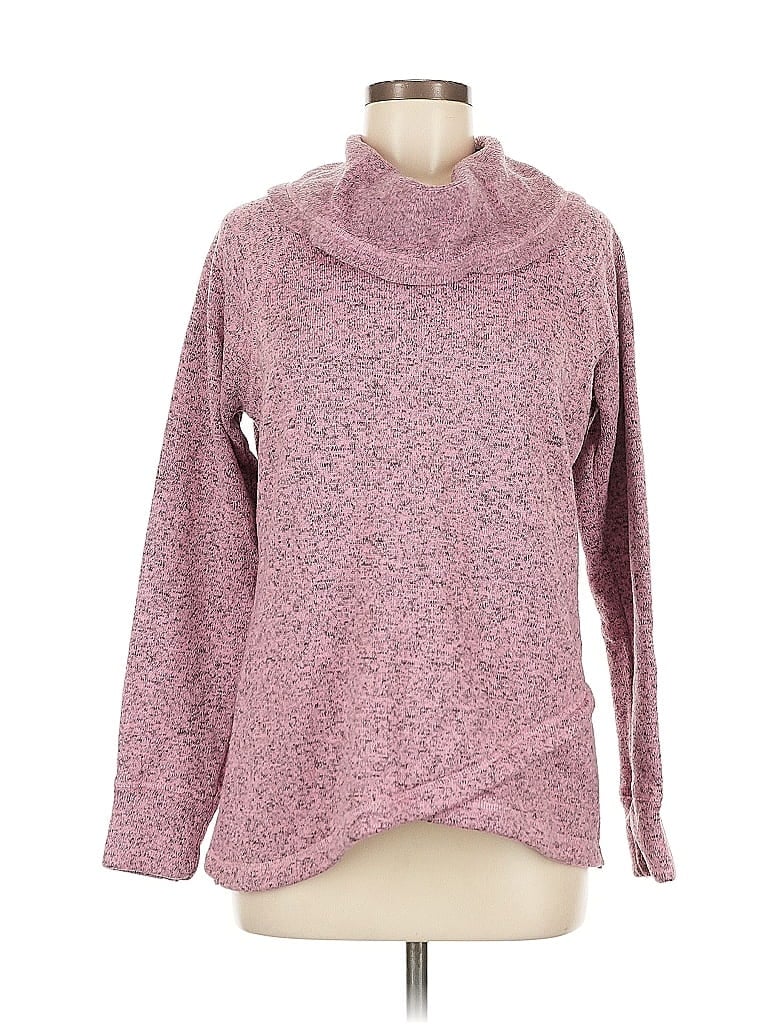 Pre-owned Ideology Turtleneck Sweater In Pink