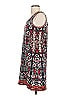 Max Studio Paisley Blue Casual Dress Size XS - photo 5
