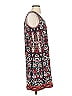 Max Studio Paisley Blue Casual Dress Size XS - photo 4