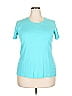Laura Ashley Teal Active T-Shirt Size XXL - photo 1