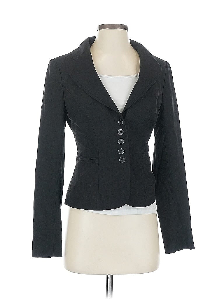 Pre-owned The Limited Blazer Jacket In Black