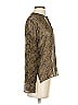 Max Studio 100% Silk Brown Long Sleeve Silk Top Size XS - photo 4