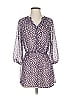 Mossimo Supply Co. 100% Polyester Purple 3/4 Sleeve Blouse Size S - photo 1