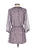 Mossimo Supply Co. 100% Polyester Purple 3/4 Sleeve Blouse Size S - photo 2