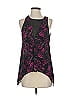 Leith 100% Polyester Black Sleeveless Blouse Size S - photo 1