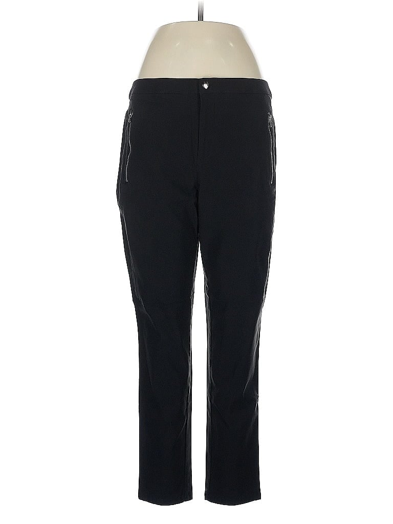 Zenergy by Chico's Solid Black Active Pants Size Med (1) - photo 1