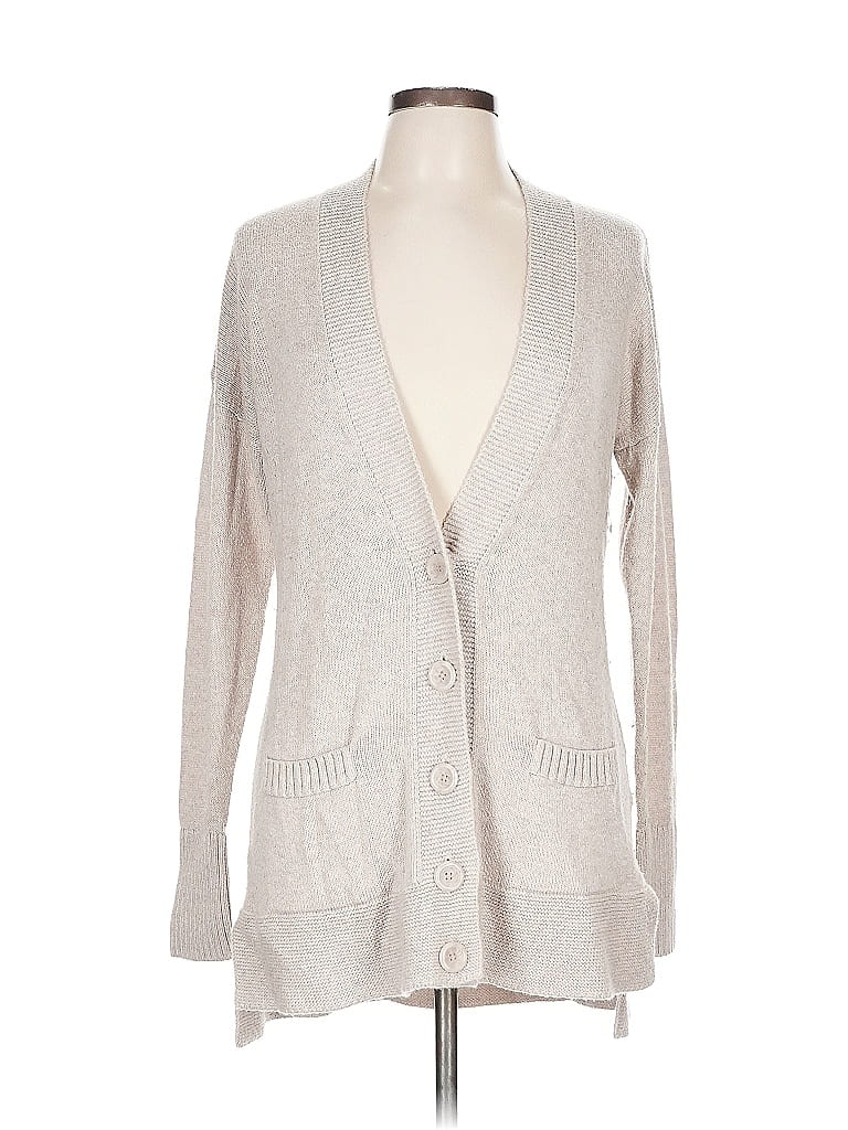 Pre-owned Old Navy Cardigan Sweater In Silver