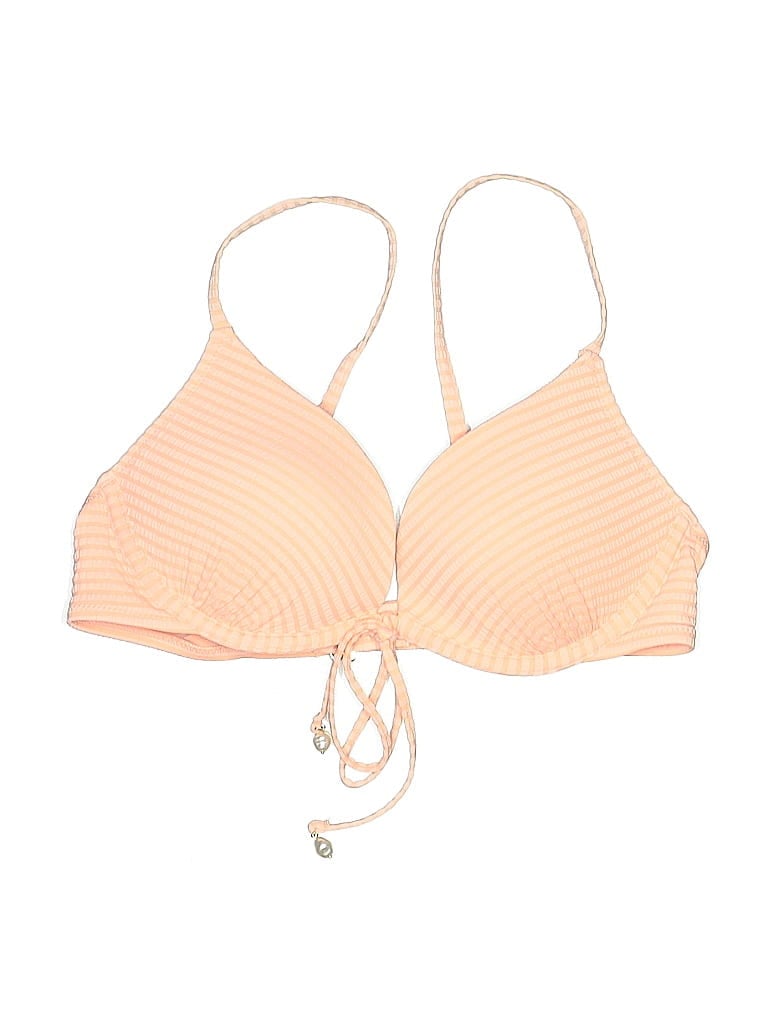 Pre-owned H&m Swimsuit Top Orange Swimwear