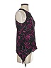 Leith 100% Polyester Black Sleeveless Blouse Size S - photo 4