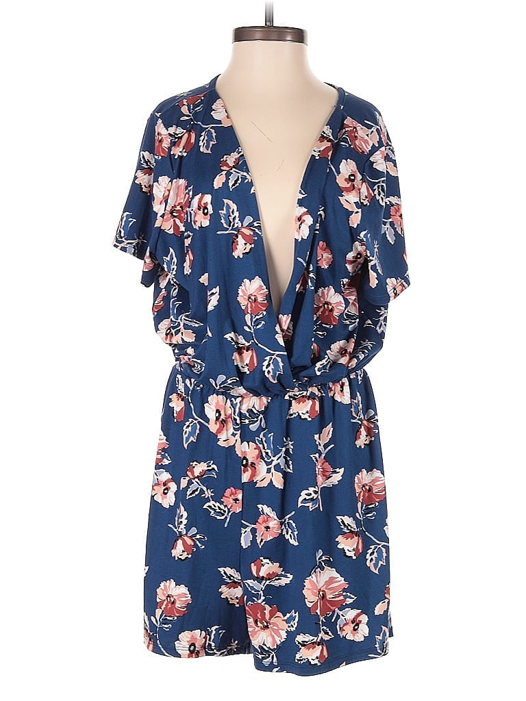 Pre-owned French Grey Romper In Blue