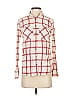 J.Crew Plaid Ivory Long Sleeve Button-Down Shirt Size 00 - photo 1