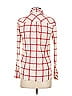 J.Crew Plaid Ivory Long Sleeve Button-Down Shirt Size 00 - photo 2