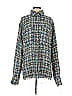 mnml 100% Polyester Tweed Green Jacket Size S - photo 1