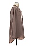 Zoa 100% Polyester Brown Long Sleeve Blouse Size S - photo 4